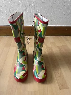 £14.95 • Buy Hawkins Women’s Matt Rubber Wellington Boots Uk Size 8 EU 41