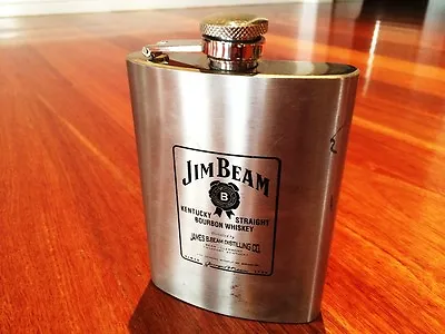 $27 • Buy Vintage Collectable Jim Beam Hip Flask Man Shed Bar