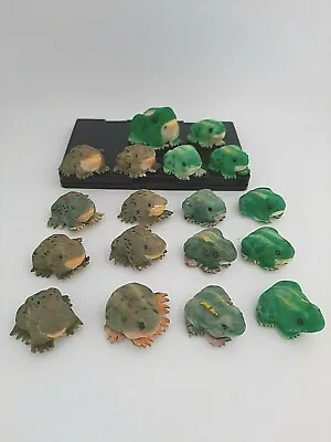 $10 • Buy Miniature 1  Mushroom Frogs Foam Craft, Assorted Colors-Lot Of 18