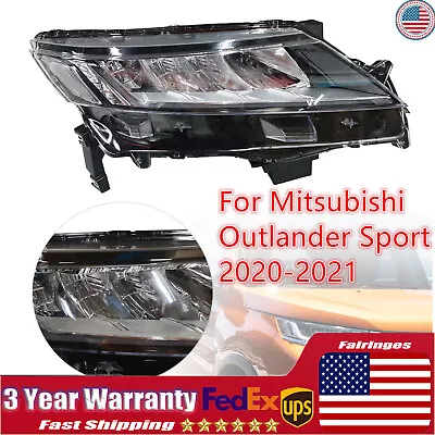 For 2020-2021 Mitsubishi Outlander Sport Full LED Headlight Right Passenger Side • $189