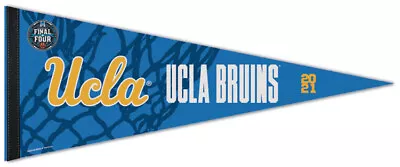 UCLA BRUINS BASKETBALL Final Four 2021 NCAA Basketball Premium Felt PENNANT • $16.99