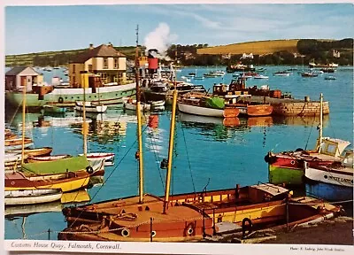 Customs House Falmouth Cornwall Vintage Postcard  • £2.95