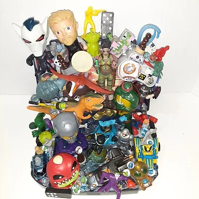 Fast Food Toy Collage Mixed Media Altered ART Steampunk Assemblage #7 • $28.57