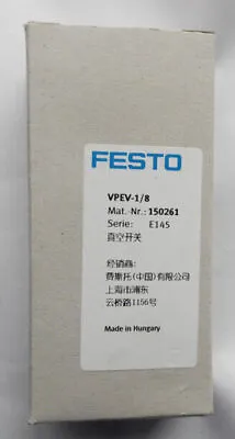 1PC New FESTO VPEV-1/8 150261 Vacuum Pressure Switch Free Shipping • $135