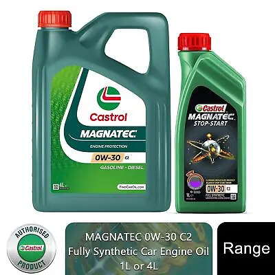 £29.59 • Buy 0w 30 Fully Synthetic Engine Oil, Castrol Magnatec 0w-30 C2 For KIA Vehicles