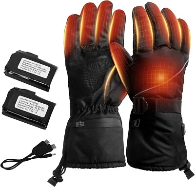 $24.95 • Buy Dumoyi Winter Electric Heated Gloves Liner Men & Women Rechargeable Battery NEW