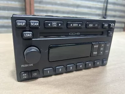 2003 2004 03 04 Ford Mustang SVT Cobra Mach 1 Radio 6 Disc **Parts / Repair 835 • $89.99