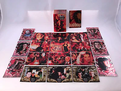 BUFFY THE VAMPIRE SLAYER  BIG BADS  Complete Base Card Set W/ ALL CHASE & #CL1 • $40