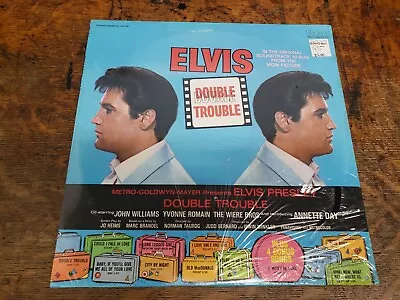 ELVIS PRESLEY Double Trouble RCA 70's RE LP VINYL Record SEALED NEW OLD STOCK • $16.20