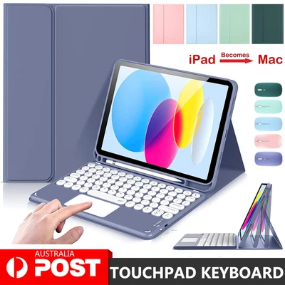 $51.99 • Buy For IPad 5/6/7/8/9th Gen Air 3 4 5 Pro 11  Bluetooth Keyboard Case With Touchpad
