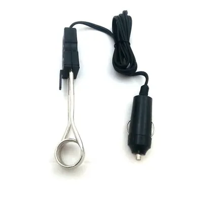 12v Immersion Heater In Car Boiler Element Water Tea Coffee Baby Bottle 150w • £7.18