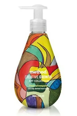 Method FRESH PINEAPPLE Fruit Scented Liquid GEL Hand Wash SOAP Art Collection • $23.99
