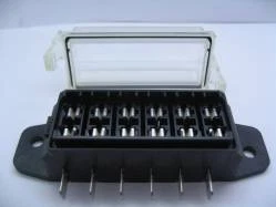 £5.99 • Buy 6 Way Standard Blade Fuse Box With Waterproof Cover 12v