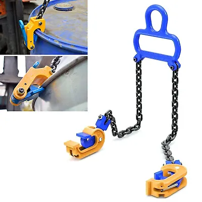 1 Ton Barrel Lifter Chain Length 60 Cm Fork Lift Attachment Spreader Hook • $58.90