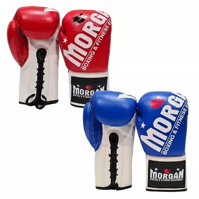 Morgan Sports - V2 Fight Night Boxing Gloves - MASA-Approved - Pro - 8 To 10oz • $66.95