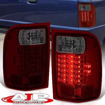 Red Smoke Replacement LED Tail Lights Stop Brake Lamps For 2001-2011 Ford Ranger • $74.99