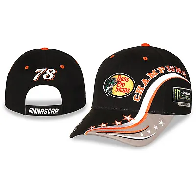 Martin Truex Jr 2017 Checkered Flag #78 BPS Monster Energy Champion Element Hat • $27.99