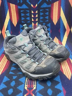 Merrell Hiking Shoes Womens 8.5 Moab Ventilator Drizzle Mint J24466 BEATERS • $24.99