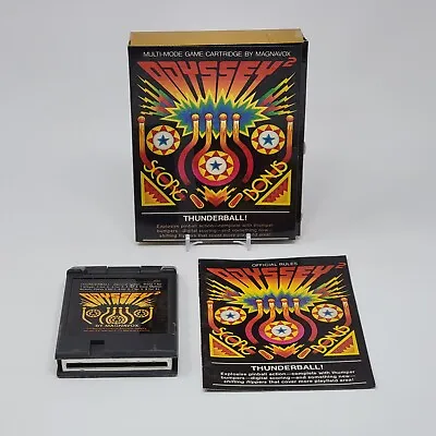 Thunderball (Magnavox Odyssey 2) CIB COMPLETE & TESTED • $14.95