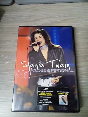 Shania Twain. Up Close And Personal Concert Dvd. Greatest Hits Cd. • £7.99