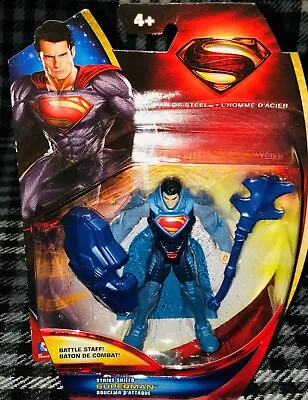 Man Of Steel - Superman Figure - Strike Shield Superman • £7.99