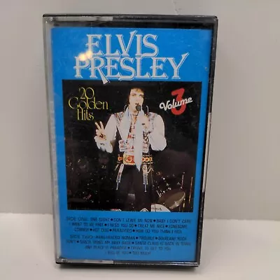 Elvis Presley - 20 Golden Hits Volume 3 - Cassette Tape • $4