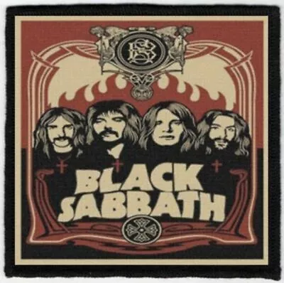 Black Sabbath Band Portrait Sublimated Printed Patch B034P • $6.99