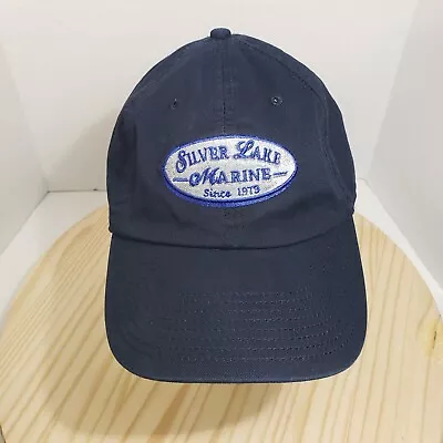 Silver Lake Marine  NY Dad Hat Cap Strapback Adjustable  Boating / Sailing • $8.95