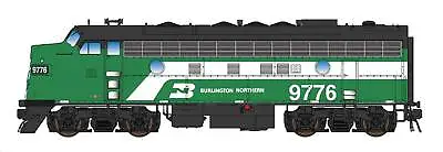 InterMountain N Scale 69248 Burlington Northern Hockey Stick EMD F7A Locomotive • $169.95