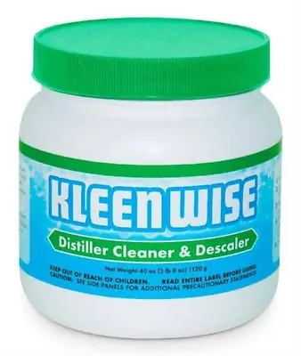 Tuttnauer Kleenwise Distiller Cleaner And Descaler 40oz Container - KSD • $54.95