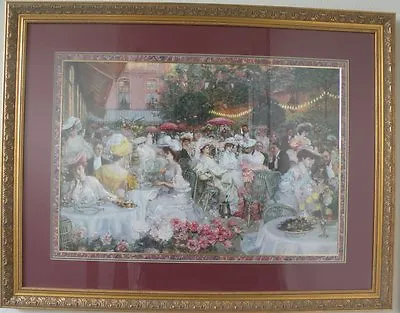  The Garden Party  Picture From Vanguard Studios 31  Wide By 21  Tall Wood Frame • $270