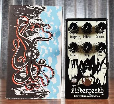 Earthquaker Devices Afterneath Otherworldly Reverberator V3 Guitar Effect Pedal • $199