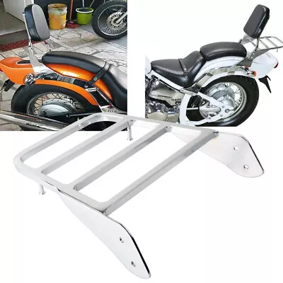 $57.74 • Buy Motorcycle Sissy Bar Luggage Rack For Yamaha V-Star 650 1100 Classic Dragstar