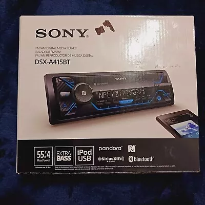 Sony DSX-A415BT 1-DIN Bluetooth Digital Media Receiver Android/iPhone Control • $69