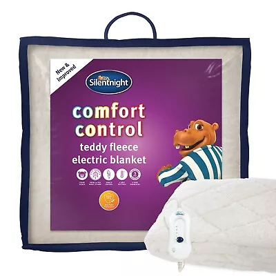Silentnight Electric Under Blanket Fleecy Sigle Double King Heated Fleecy Bed • £27.99