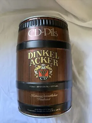 🔥 Dinkel Acker Cd~pils Empty 5 Liter Mini Beer Keg Germany Empty Can • $19.99