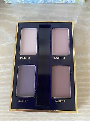 Lancome Paris Violet/Taupe Eyeshadow  Palette 3G  4 Shades  FULL SIZE BRAND NEW • £28