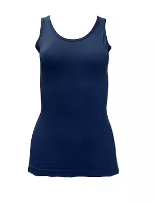 TOMMIE COPPER Women's Lower Back Support Tank Top Navy • $29.95