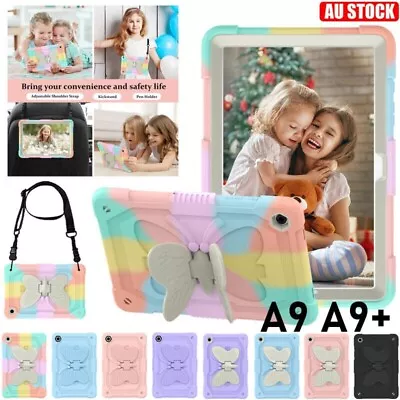 For Samsung Galaxy Tab A9 Plus Case Kids Friendly Shockproof Strap Stand Cover • $10.99