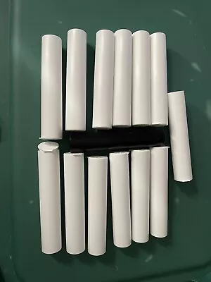 Dozen+ White Plastic Tubes ( TLS) • $5.55