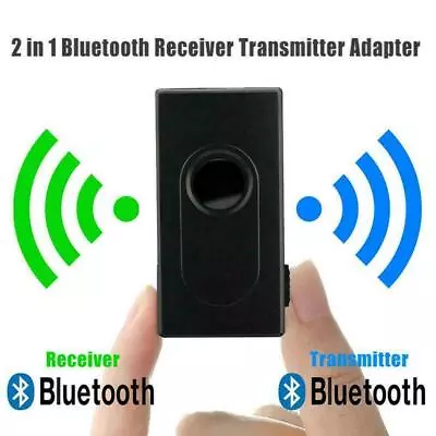 Bluetooth V4 Transmitter Receiver Wireless A2dp 3.5mm Adapter Music XRE S6P2 • $3.38