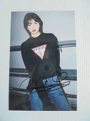 Suzy Bae Miss A 4x6 Photo Korean Actress KPOP Autograph Signed USA Seller A16 • $14.99