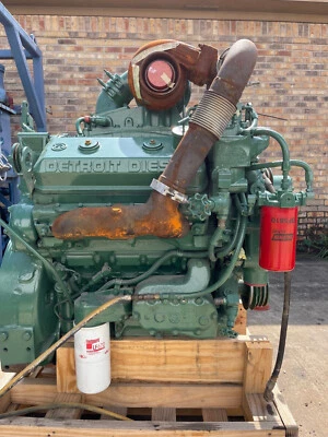 $7150 • Buy 400HP Detroit 6V92TA Factory Rebuilt Industrial Diesel Engine