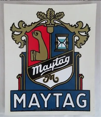 Maytag Crest Model 98 82 72 Gas Engine Motor Washing Machine Hit & Miss Decal  • $9.25