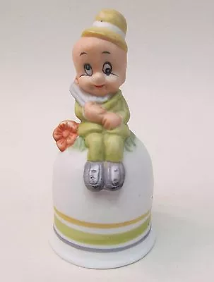 1979 ELMER FUDD HUNTER BELL Bisque Ceramic Figurine.  MINT Figural Bell • $12.99