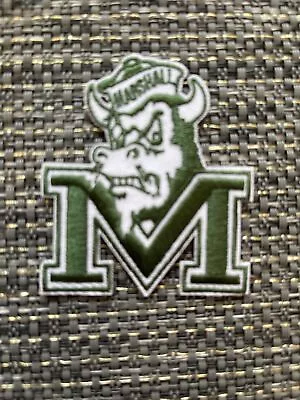 Marshall University Thundering Herd Vintage Embroidered Iron On Patch 2.5” X 2.2 • $6.69