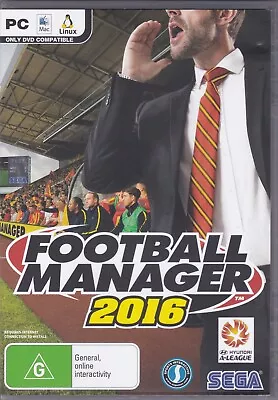 Football Manager 2016 - DVD • $13.49