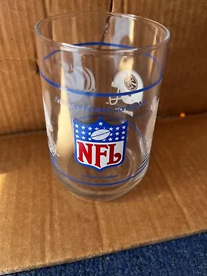 Vintage NFL Central Division Glass • $0.99