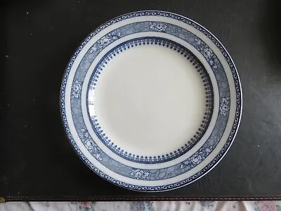 Antique/vintage Keeling & Co Losolware Ormonde Dinner Plate Blue & White • £16.50