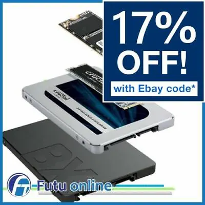 $43 • Buy Crucial BX500 MX500 2.5  SSD 240GB 480GB 1TB Solid State Drive SATA III 540MB